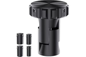 DDJ AirTag Bike Mount Hidden in Fork - Waterproof Anti-Theft Airtag Holder for Bicycle Frame Tubes (Fits 20-30mm/0.82-1.18in) w/Tools, Durable ABS & Steel, for Apple Tracker Mount, Stealth &Ultra-Secure