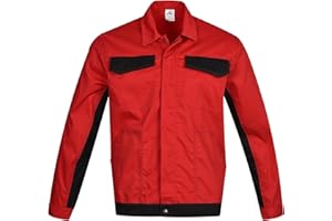 BWOLF DELTA Arbeitsjacke Männer Arbeitsjacke Herren Arbeitsjacke Bundjacke Baumwolle/Polyester 4 Taschen