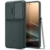Spigen Galaxy S26 Ultra ile Uyumlu Kılıf Optik Armor Kamera Korumalı Yeşil Kapak - ACS11041 (Spigen TR Garantili)
