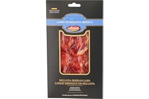 La Prudencia - Lomo Ibérico de Bellota Loncheado Envasado al Vacío, 1 Estuche de 100 gr