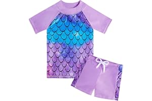 Fanient Dwuczęściowy strój kąpielowy dla dziewczynek piękny szybkoschnący strój kąpielowy dla dzieci