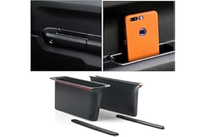 CDEFG Compatible avec Suzuki Jimny JB64 JB74 2018-2021 2022 2023 Boîte de Rangement Jimny Porte Latérale de Voiture Jimny Accessoire [Lot de 2]