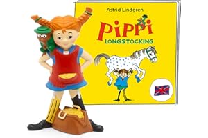 tonies Audio Character for Toniebox, Pippi Longstocking, Audio Book Play for Children for Use with Toniebox Music Player (Sold Separately)