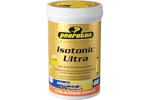 ‎PEEROTON Peeroton Isotonic Ultra Johannisbeere-Zitrone - Kohlenhydratreiches Elektrolyt Pulver mit Mineralstoffen und Vitaminen, isotonisches Hochleistungs Getränk mit Colostrum Komplex Q10-300 g