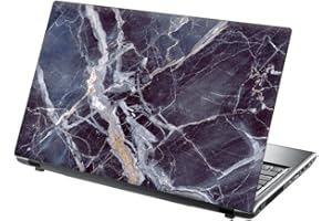 15.6 INCH TAYLORHE SKINS TaylorHe 15.6 inch 15 inch Laptop Skin Vinyl Decal with Colorful Patterns and Leather Effect Laminate MADE IN England Blue Marble Texture