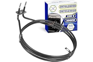 Rundschreiben Heizelement für Backöfen 230V 2000W mit dem Originalcode 3970123018 3970128058 für AEG für Electrolux für Juno für Zanker für Zanussi - Garantie 10 Jahre - MONTERAL