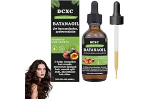 ODIPIE DCXC Batana Oil, Batana öL für Haare, Bio-HaaröL Aus Reinem BatanaöL 100% NatüRlich, FöRdert NatüRliches Haarwachstum und Wirkt Als Conditioner für MäNner und Frauen 60 Ml (1)
