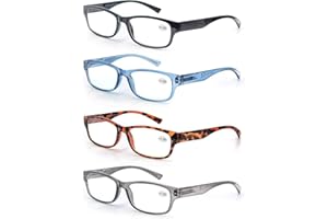 MODFANS Un Pack de 3 Gafas de Lectura/Gafas para Presbicia Hombre Mujer,Buena Vision Ligeras Comodas,Vista de Cerca/Vista Cansada,Colores Negro-Gris-Azul