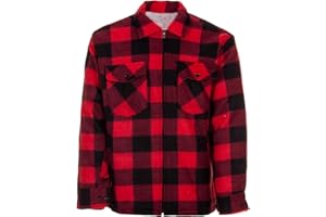 Hoang Textil GmbH Herren Thermojacke Arbeitsjacke Thermohemd Holzfällerhemd kariert Größe M-3XL