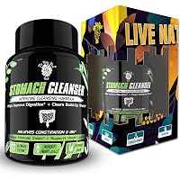 The Yoga Man Lab® Stomach Cleanser™ | Natural Colon Detox | A Probiotic Formula With Flaxseed, Aloevera, Psyllium Husk…