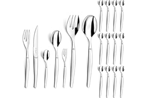 Lou Laguiole Jet Ménagère 74 pièces, Acier