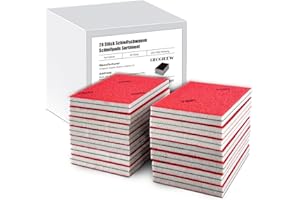 GEOGIEEW 28 pezzi di spugna abrasiva, 320-1500 grana blocco abrasivo, schiuma morbida sabbia blocco bagnato secco carta vetrata per modello muro a secco metallo legno mobili lucidatura