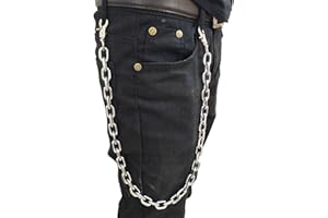 Black Sugar Chaîne Pantalon Mixte Alliage Chaine Vélo Plastique Arc En Ciel Multi couleur Porte-clés Hip Hop Motard Jeans Porc Motorcyle Rock Gothique Fermoir Mousqueton Anneaux