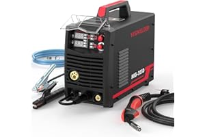 YESWELDER 205A Saldatrice a Filo Continuo MIG 230V Gas/Senza gas Saldatore MIG/Lift TIG/ARC 3 in 1 Macchina di Saldatura multiprocesso