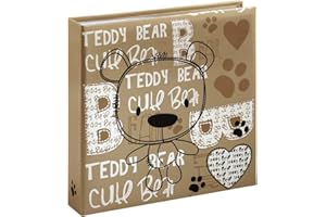 Hama 2174 Album Memo, 100 Pagine, 200 Foto 10 x 15, Marrone