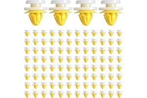 XICIKI 100Pcs Trim Clips Side Door Wheel Arch Trim Clips Moulding Clips Door Panel for Land Rover Freelander 2 Discovery 3 4 Range Rover Sport Plastic Clips