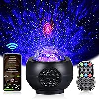 Sternenhimmel Projektor, Infankey Sternenprojektor mit Fernbedienung, Disco Licht 27modi/5Helligkeitsstufen/360°Drehen…