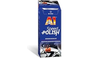 ‎DR. WACK Dr. Wack – A1 Speed Polish – NEUE FORMEL 500 ml I Premium Auto-Politur mit Carnauba-Wachs I Noch besserer Schutz & Glanz I Für alle Lacke geeignet I Hochwertige Autopflege – Made in Germany
