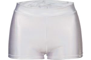 DTONE Pantaloncini corti da ginnastica da ragazza con glitter luccicanti