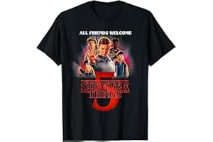 Stranger Things Season Five Poster T-Shirt