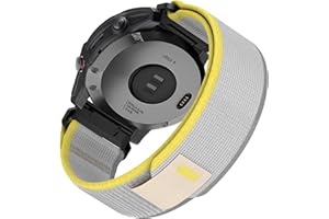 OSINAGA Pasek do zegarka Garmin Fenix 7, 22 mm, nylonowy QuickFit Sport do Fenix 7 Pro / Fenix 6 Pro / Fenix 5 / Fenix 5 Plus/Forerunner 935 / Forerunner 945 / Instinct 2 / Approach S60 / Approach S62 /