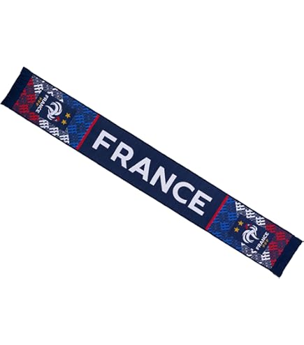 Écharpe Officielle Equipe De France De Football FFF - Taille 140 Cm, Acrylique, Collection Licenciée