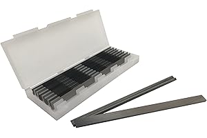 WADKIN BURSGREEN Box Of 10-82mm HSS REVERSIBLE PLANER BLADES Replaces Makita, Black & Decker, Bosch, DeWalt, Trend and Elu planers QUICK DELIVERY