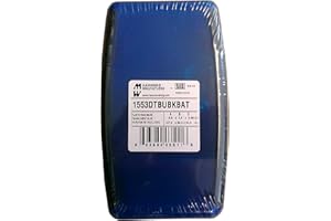 HAMMOND MANUFACTURING 1553 GEHÄUSE BLAU TRANSP. 147X89X24MM