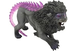 HTGWCG Dschungel Ungeheuer Action Figure, Monster Figur, Baum Dämon Figuren Ornaments,Cartoon Desktop Ornament für Kinder ab 7-12 Jahren (Lila Löwe)