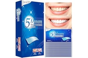 EnixwH 28 Strisce Sbiancanti Denti Per, Sbiancante Denti Professionale Sbiancanti Denti Sbiancamento Rimuove Le Macchie Profonde Formula Delicata per lo Sbiancamento e la Pulizia dei Denti