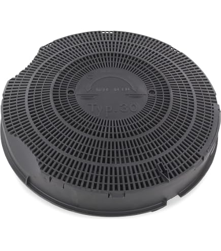 DEKAROX Aktivkohlefilter 255 Mm Für Dunstabzugshauben – Passend Für Bauknecht, Whirlpool, AEG & Mehr