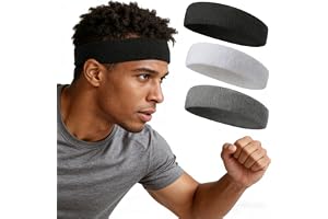 Sport pannband kvinnor män svettband panna frotté pannband sport för löpning cykling jogging tennis fotboll