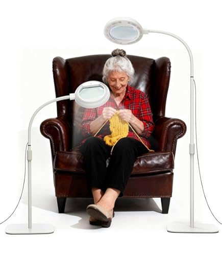 Magnifying Glass With Light And Stand Hands Free Magnifying Lamp 5