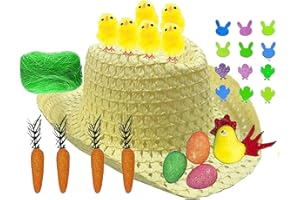 Ari & Deb Boys Make Your Own Easter Bonnet Cowboy Hat Decoration Kit.