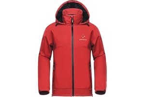 AXESQUIN Regenjacke Herren Wasserdicht Atmungsaktiv Leichte Regenmantel mit Kapuze Packbar Windbreaker Winddicht Outdoorjacke für männer