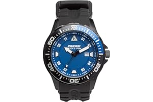 Cressi Manta Watch - Orologio Professionale Subacqueo 100 m/10 ATM, Unisex Adulto