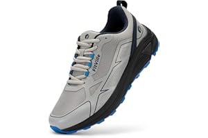 Buty do biegania FitVille Męskie bardzo szerokie buty do biegania w terenie Szerokie lekkie buty sportowe Buty outdoorowe Wygodne buty fitness Buty trekkingowe V3