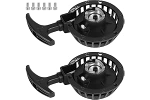 LALAGO 2-delad fickcykel startmotor svart, motorcykel dragstartmotor tuning aluminium Alloy, mini fyrhjuling startdelar, reco
