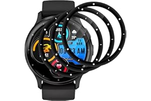 IQShield Screen Protector for Garmin Venu 3, Anti-Scrach Protective Film, 3D Full Coverage, Bubble-Free, Touch Sensitive, Ultra Clear Tempered Glass, 3 Pack