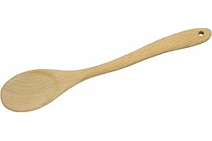 Fackelmann 30915 Cuillère de Cuisine Bois Beige 30 cm