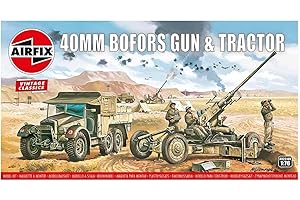 AIRFIX Canon Bofors de 40 mm et tracteur