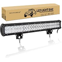 Produktbild von SKYWORLD LED Arbeitsscheinwerfer Bar 59cm 480W LED Scheinwerfer 12V 24V Arbeitslicht Zusatzscheinwerfer Mit Kabelbaum Für Auto Offroad Traktor PKW LKW SUV UTV ATV