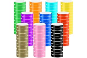 ‎BETTERJONNY 1000 Stück Eintrittsbänder, BetterJonny Wasserdicht Event Armbänder Papierarmbänder Bedruckbar Securebänder Ideal für Sicherheit bei Veranstaltungen Events Hochzeit 10 Farben