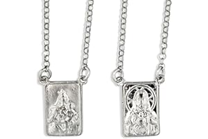 Venerare Sterling Silver First Communion Scapular by Vatican Imports, Sterling Silver