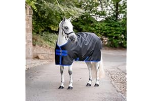 Horseware Amigo Ripstop 900D Lite 0g Turnout Decke Black/Classic Blue