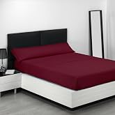 Bed Sheets 135 x 190 cm - 3 Piece Sheet Set - 100% Soft and Breathable Microfibre - Fitted Sheet, Top Sheet and Pillowcase -