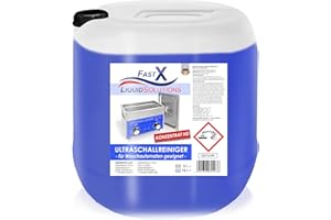 FASTX LIQUIDSOLUTIONS Ultraschallreiniger Konzentrat HD – 5 Liter – Hochleistungsreiniger für Waschautomaten (5 Liter)