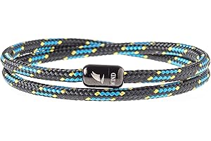 Wind Passion – Paracord Armband aus Seemannsgarn, handgemacht & geflochten | Segeltau Armband Herren, Surfer Armband Frauen | Ideale Partner Geschenke, Herren Geschenke | Segeltau Armband, wasserfest