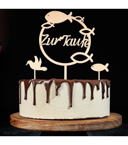 Tortenaufsatz 'Happy 18th Birthday' Aus Holz – 19,8x16 Cm, Für Kuchen, Nachhaltig, Geburtstagsdeko Für Jungen & Mädchen