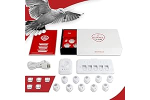 JIXIANGLE Skyleader Pigeon Racing GPS Tracker- Accessori grandi e accurati con mappa gaode incorporata/lingue multiple, anello piccione misura 11 mm